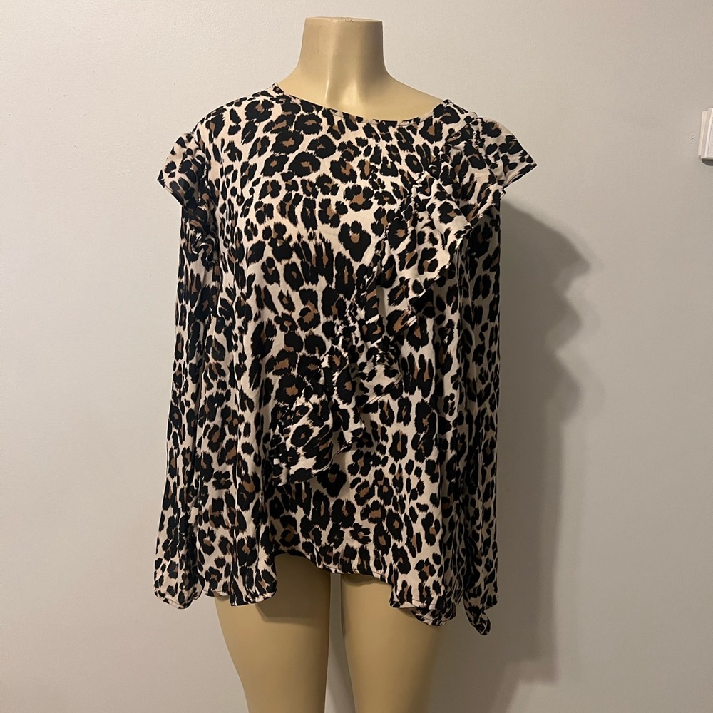 Asymmetrical Ruffle Top